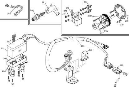 Câble de démarreur Iame X30
