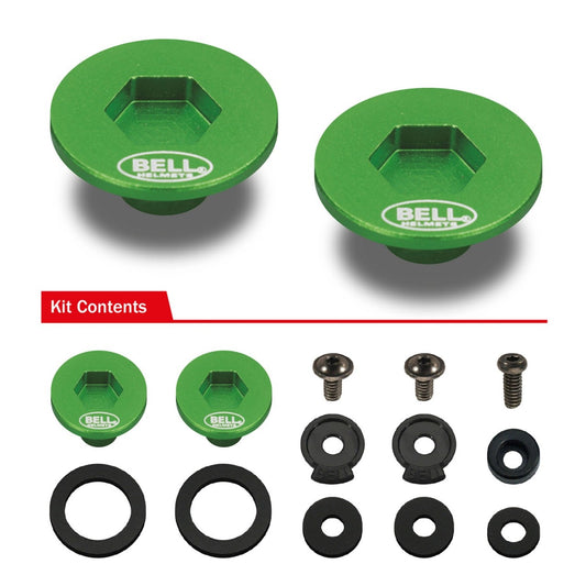 Bell KC7 CMR schoevenset groen