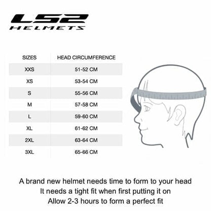 LS2 FF818 Storm III helm