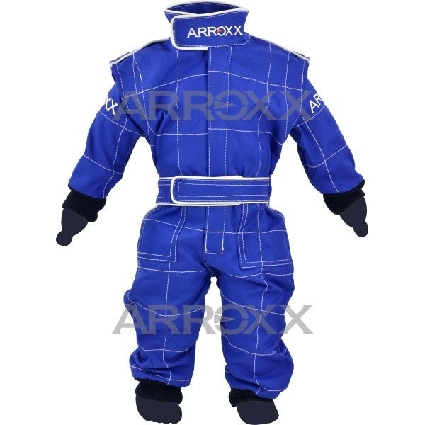 Combinaison de karting Arroxx Baby bleue