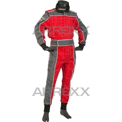 Arroxx cotton overalls Red/grey