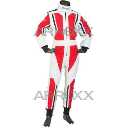 Arroxx Level 2 overall  Wit/Rood/Zwart