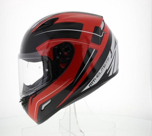 MT Helmets Mugello black/red
