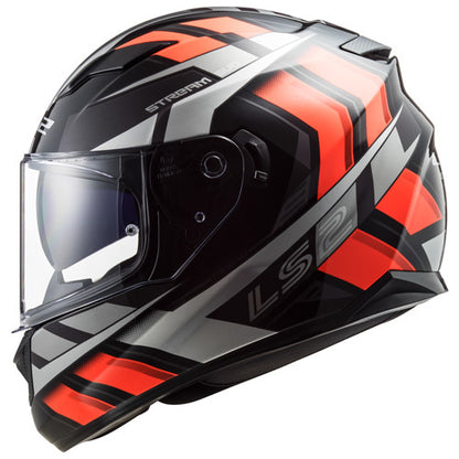LS2 FF320 Loop noir/orange fluo