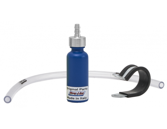 New Line overflow tank blue