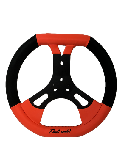 Kali Kart stuur 34 cm flat out - KartKings