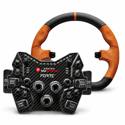 Asetek SimSports Forte GT Button Box (Black, Aluminum)