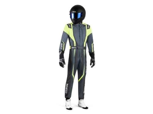 Sparco Prime K Advanced FIA 8877-2022 noir jaune fluo
