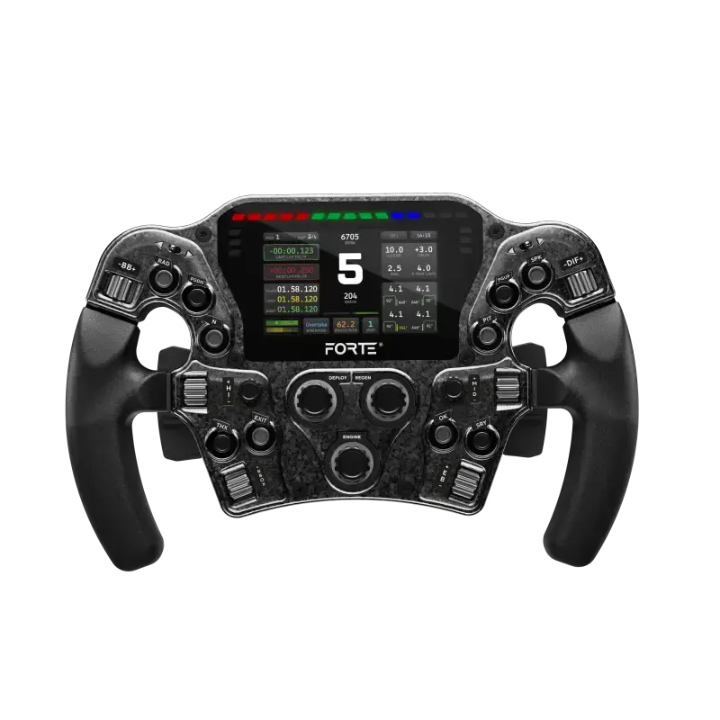 Asetek SimSports Forte® Formula Pro Steering Wheel - KartKings