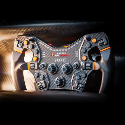 Asetek SimSports Forte® Formula Steering Wheel - KartKings