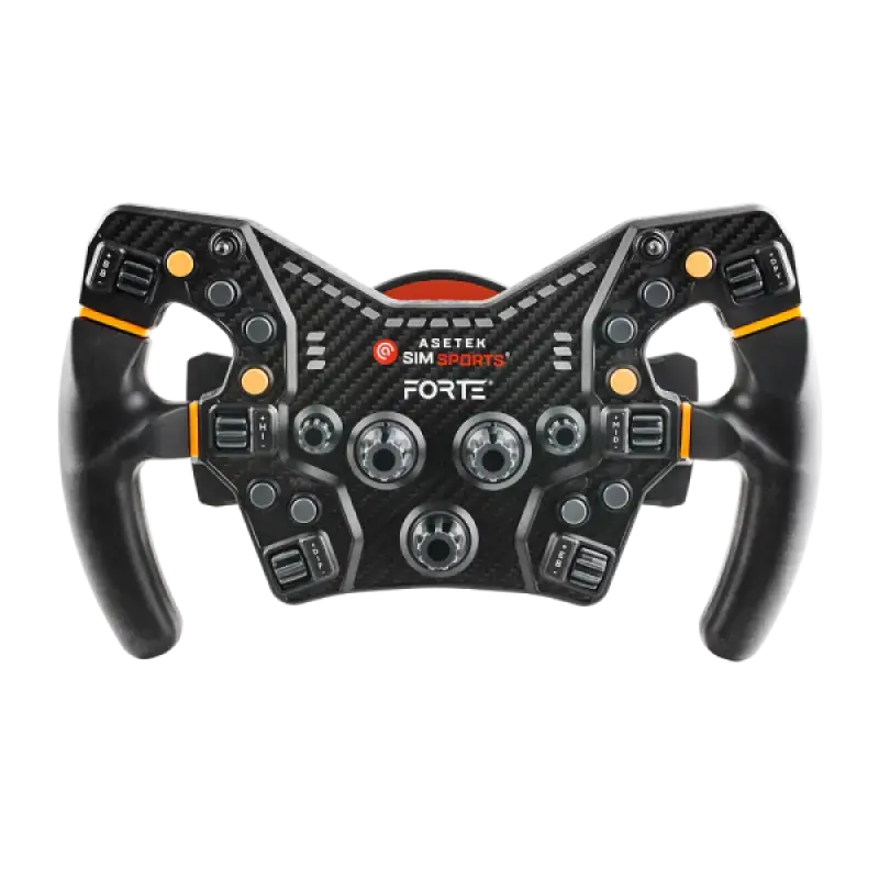 Asetek SimSports Forte® Formula Steering Wheel - KartKings