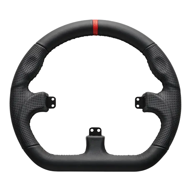 Asetek SimSports GT Closed D Black Leather Rim