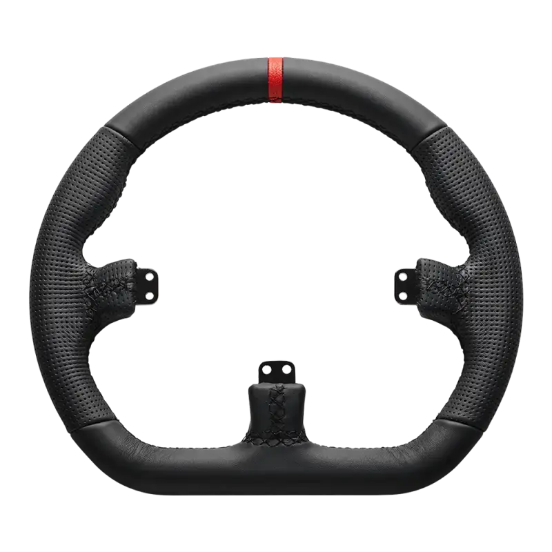 Asetek SimSports GT Closed D Black Leather Rim