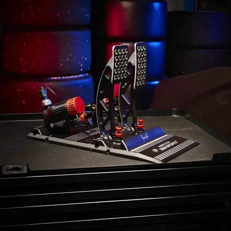 Asetek SimSports Invicta™ Pedals T.H.O.R.P.™ II Throttle and Brake Pedals - KartKings