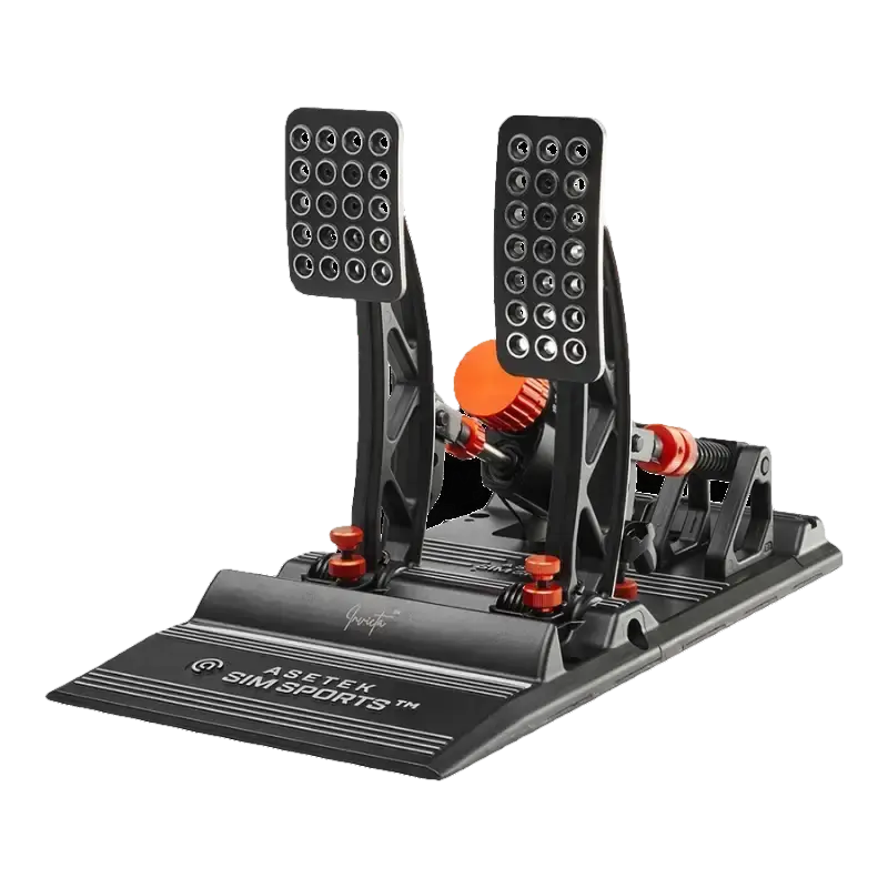 Asetek SimSports Invicta™ Pedals T.H.O.R.P.™ II Throttle and Brake Pedals - KartKings