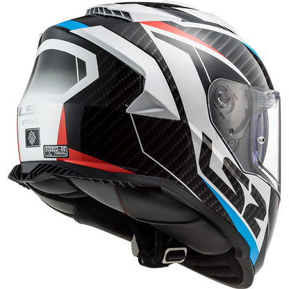 LS2 FF800 Storm II racer gloss blue/red/white