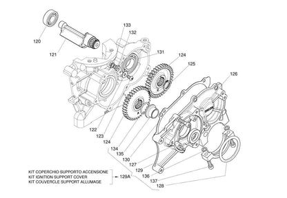 Kit de couvercle de carter Iame X30