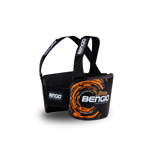 Bengio bumper rib protector black/fluorescent orange