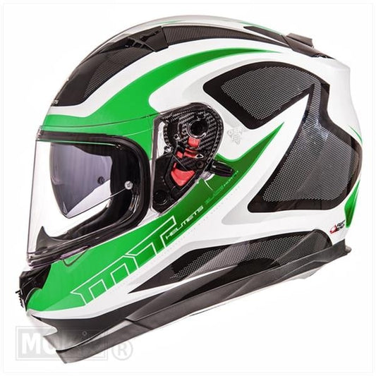 MT Helmets Blade SV Morph White/Green