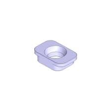 IPK Fusee caster plate 0 degrees / 10MM Bolt hole