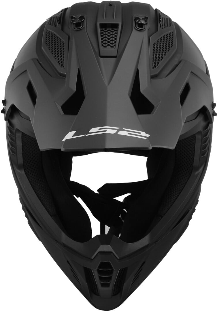 LS2 MX708 Fast II Cross helm matt zwart