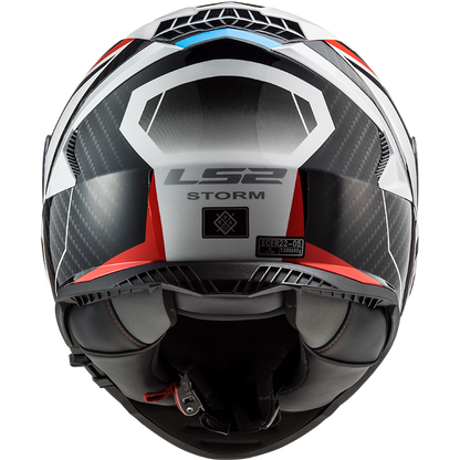 LS2 FF800 Storm II racer gloss blue/red/white