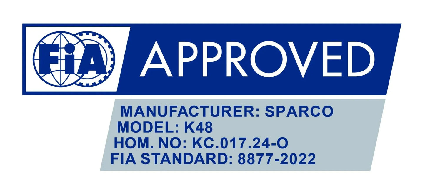 Sparco kerb advanced overall rood/zwart - KartKings