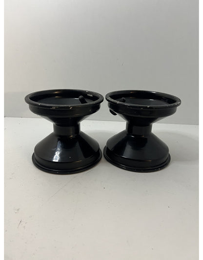 Gebruikt aluminium voorvelgen 120mm met 17mm lagers