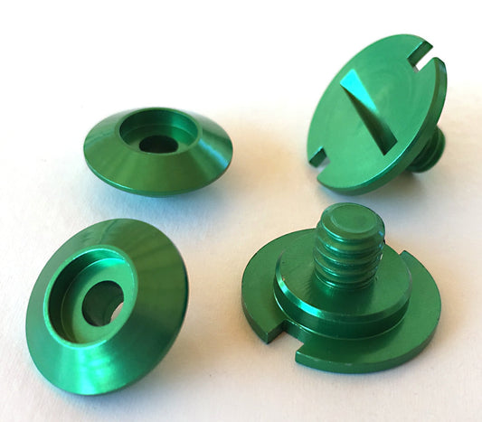 Jeu de vis Zamp vertes pour bouclier Z-20