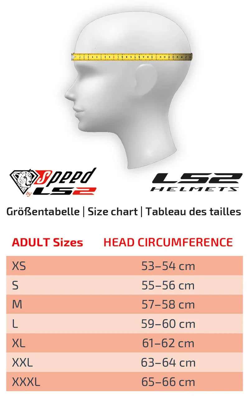 LS2 FF353 Rapid glans blauw - KartKings