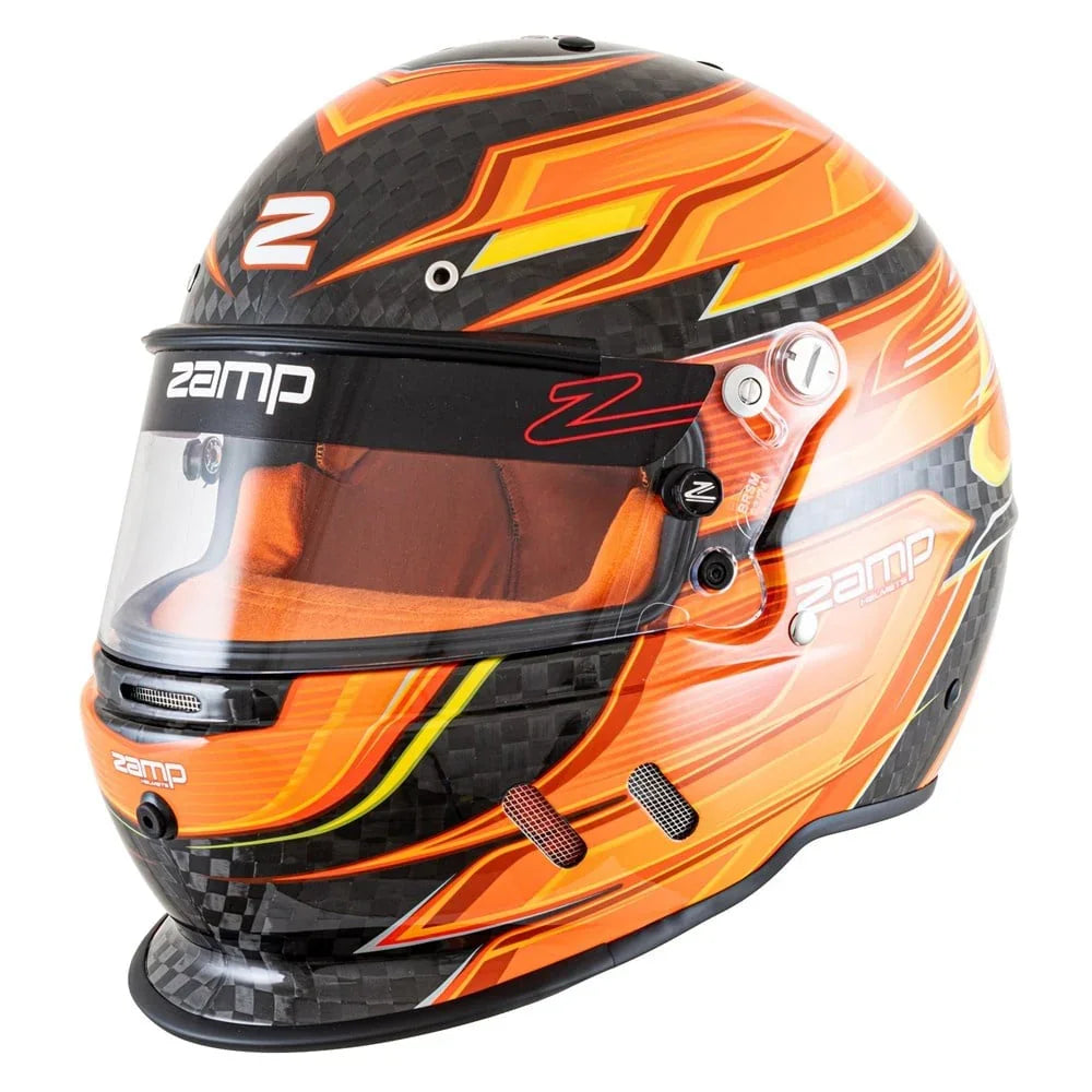 Zamp RZ-67D carbon oranje - KartKings