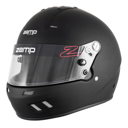 Zamp RZ-57 V matt zwart (SNELL 2025)