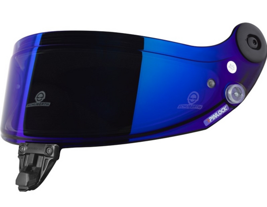 Schuberth SDL High Contrast spiegelvizier blauw
