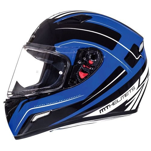 MT Helmets Mugello marker black/blue