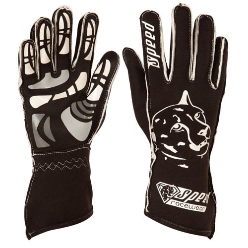 Gants de vitesse Melbourne G-2 Noir/blanc