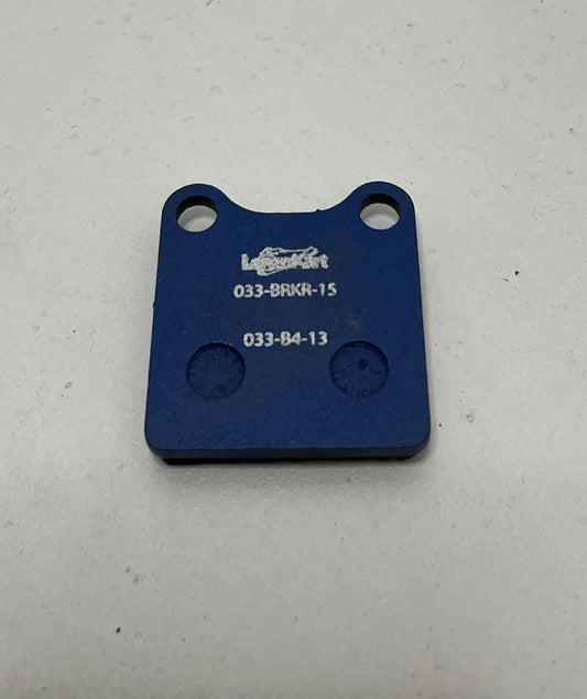 LenzoKart mini achter / KZ voor remblok blauw medium LKF13 - KartKings