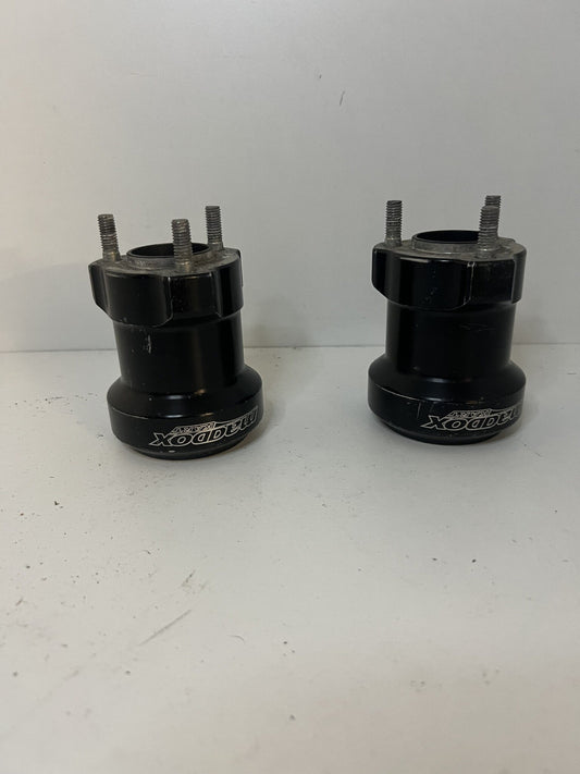 Gebruikt set Maddox Kart aluminium achter wiel naven 50X90MM