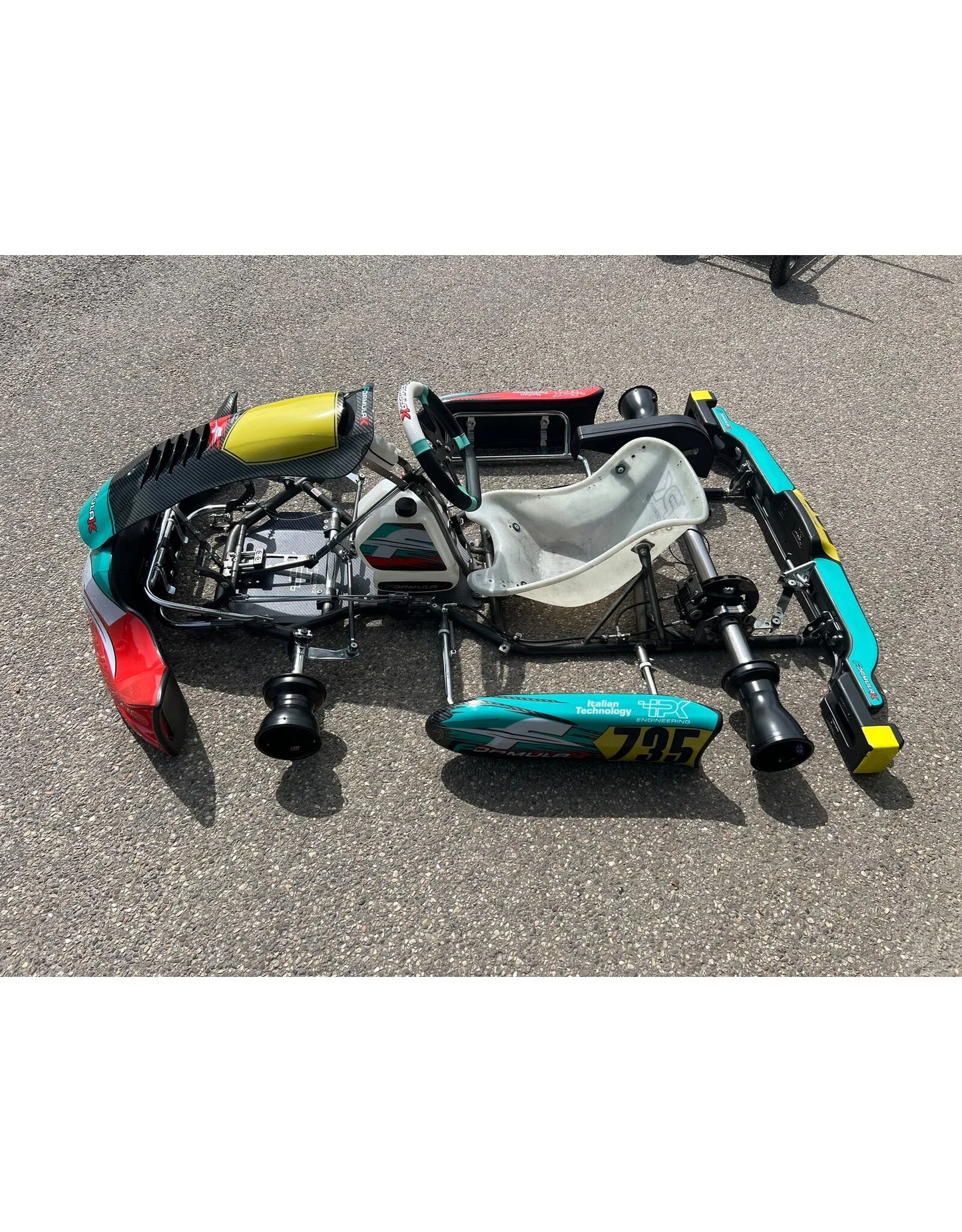 Formula K Fighter rollend chassis