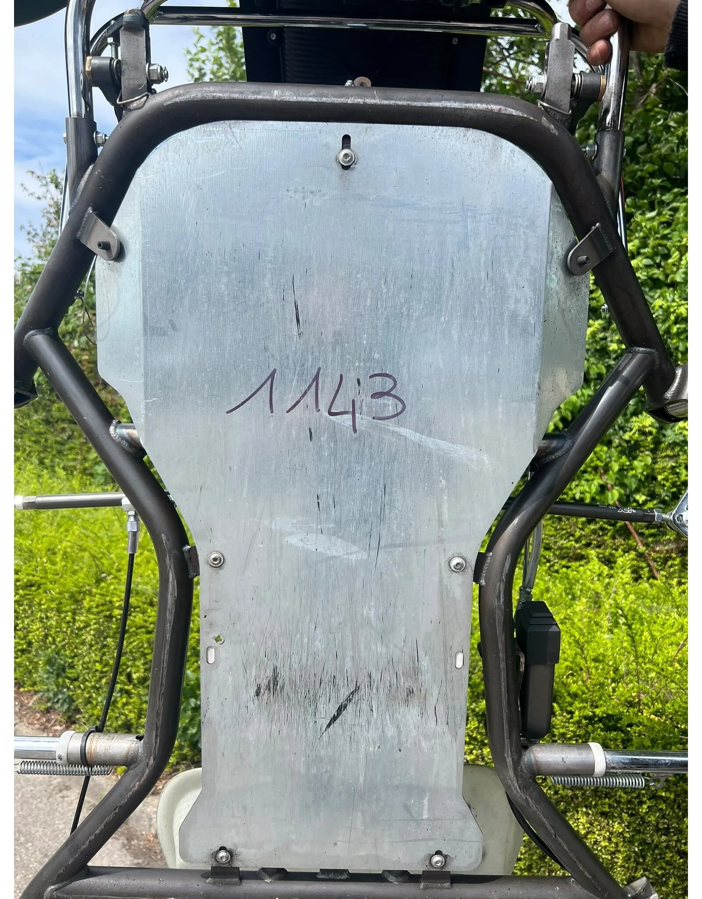 Formula K Fighter rollend chassis