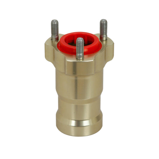 Moyeu de roue avant RR en aluminium 25x95MM couleur or