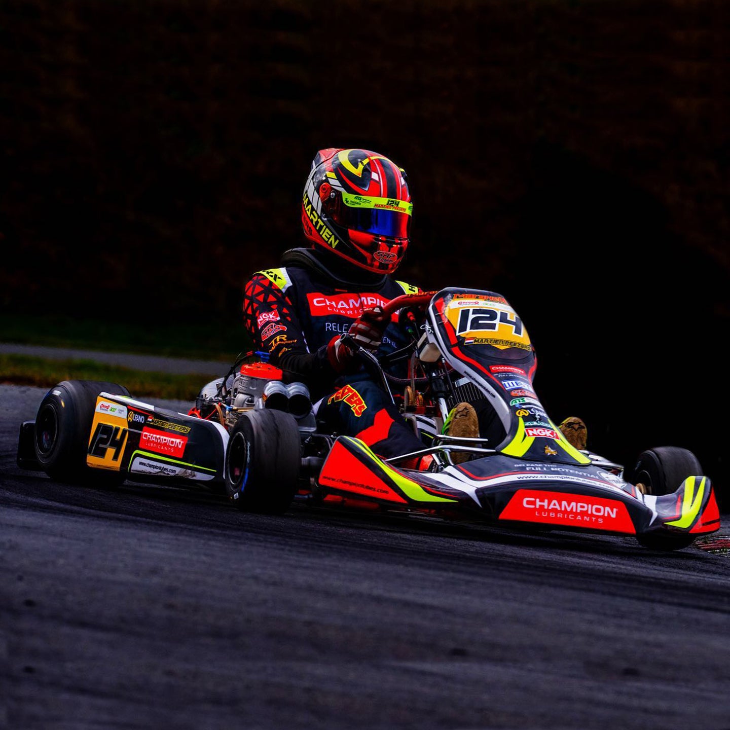 Custom Karting stickerset design