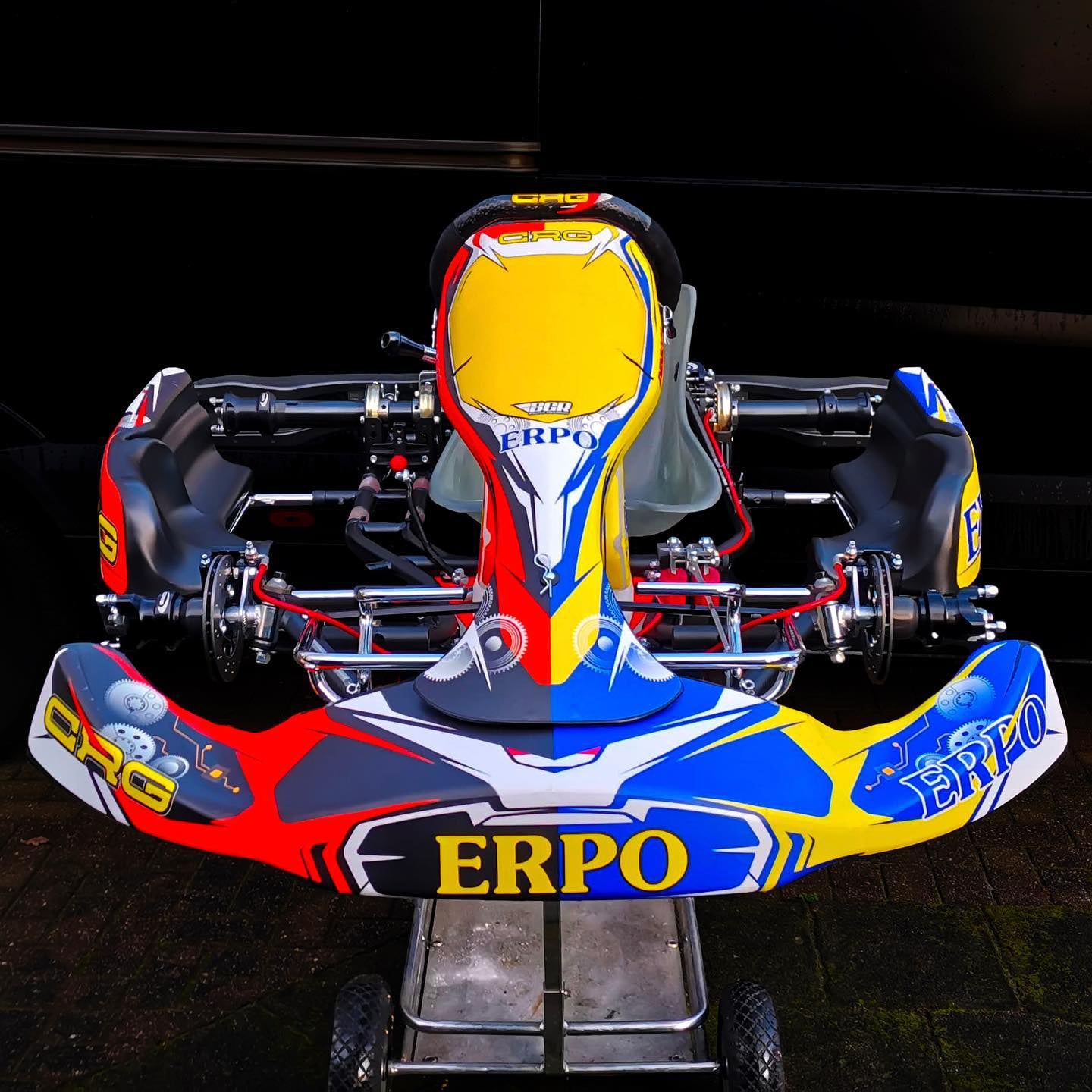 Custom Karting stickerset design