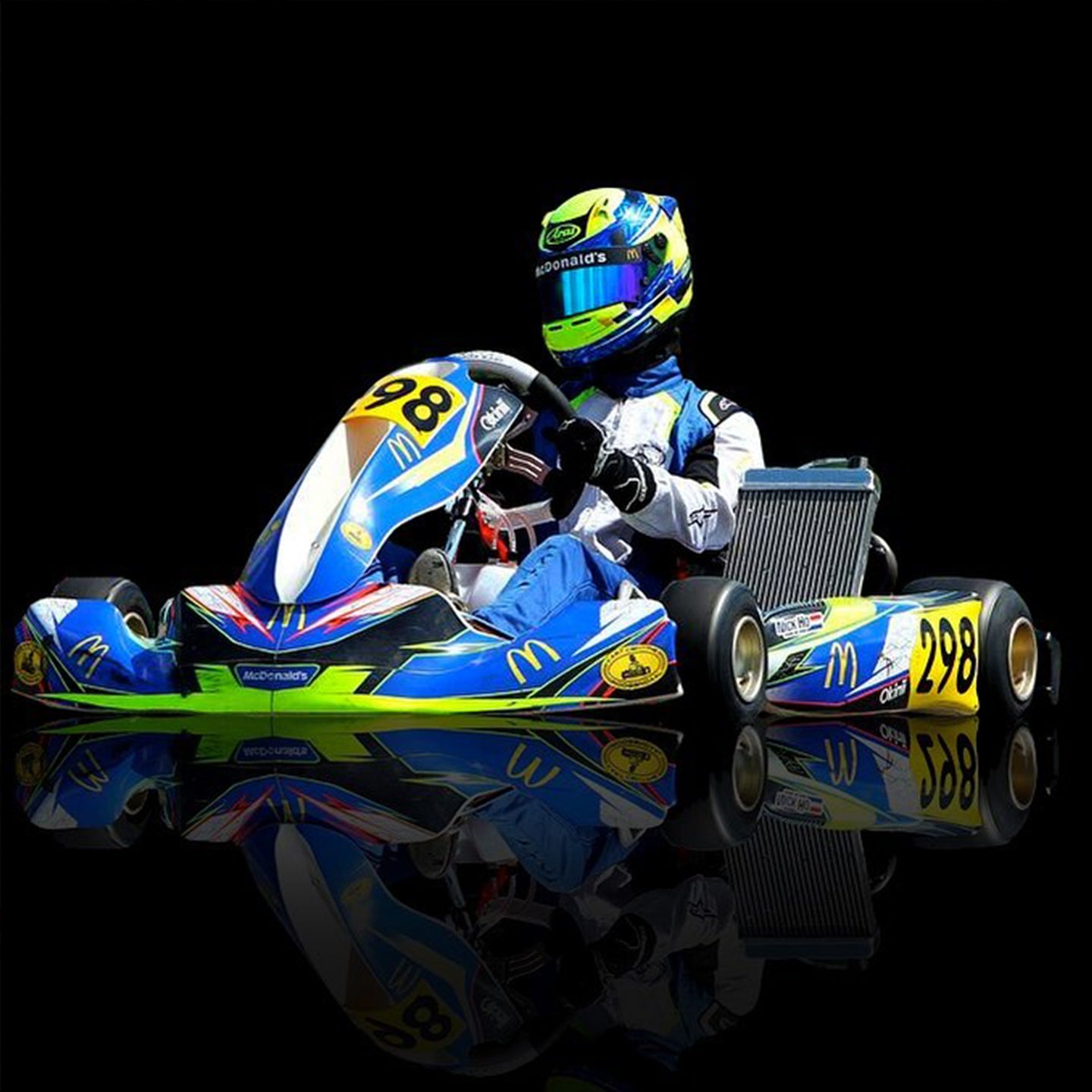 Custom Karting stickerset design