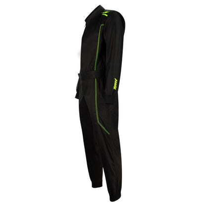 Speed hobby overall Daytona 2.0 zwart/fluor geel