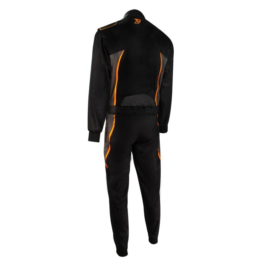 Speed hobby overall DETROIT 2.0 Zwart / oranje