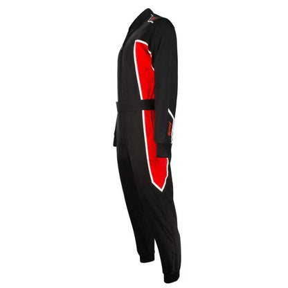 Speed Racewear Imola RS3 2-laags overall zwart/rood/wit - KartKings