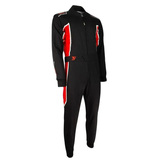 Speed Racewear Imola RS3 2-laags overall zwart/rood/wit - KartKings
