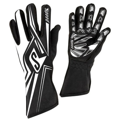 Speed handschoenen Melbourne 2.0 Zwart / Wit - KartKings