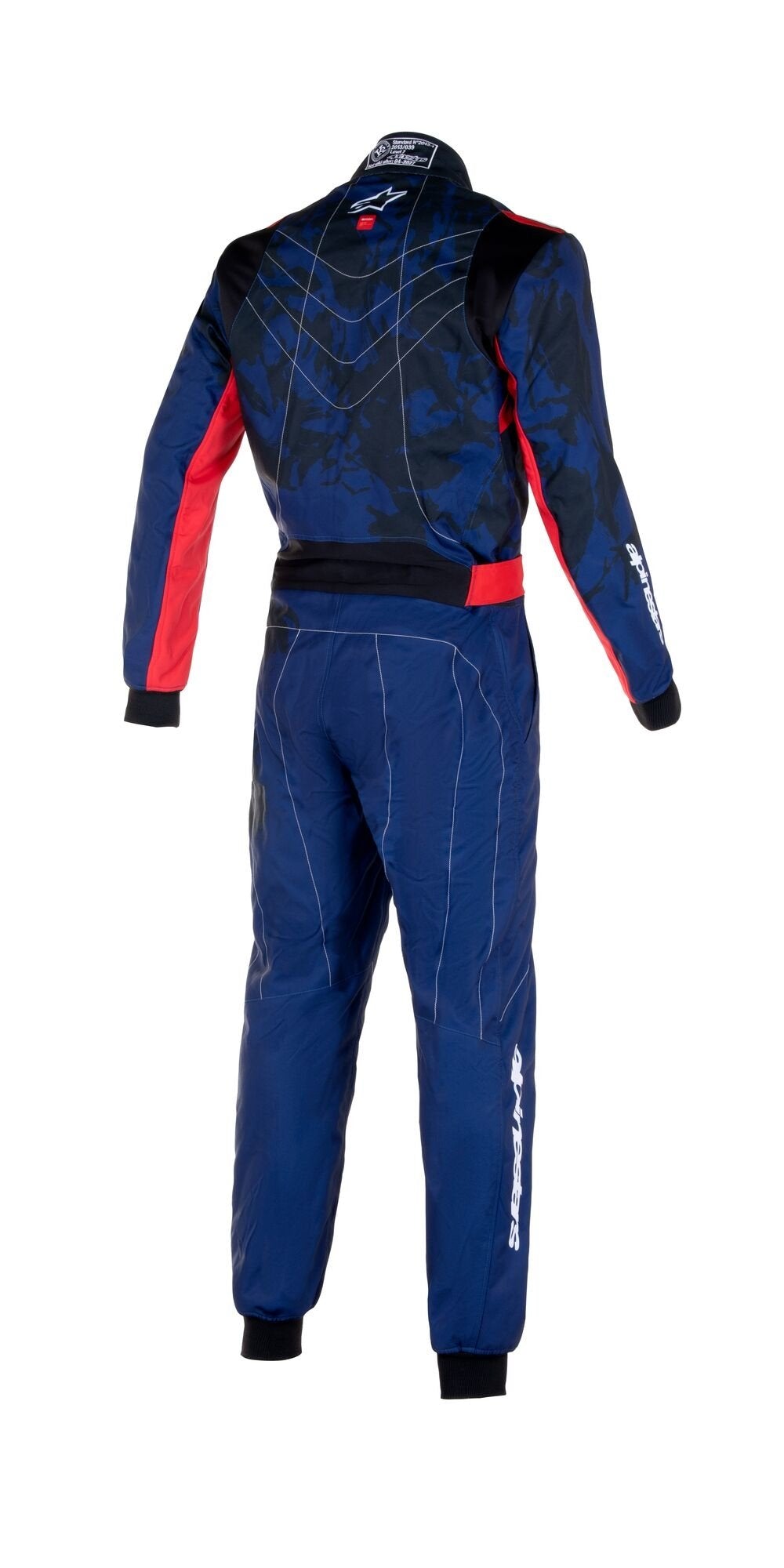 Alpinestars KMX-9 v2 Graphic 5 Bleu marine / rouge