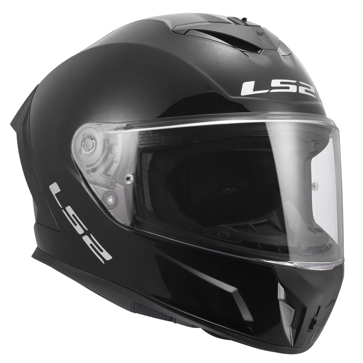 LS2 FF820 Rapid III Solid glans zwart - KartKings